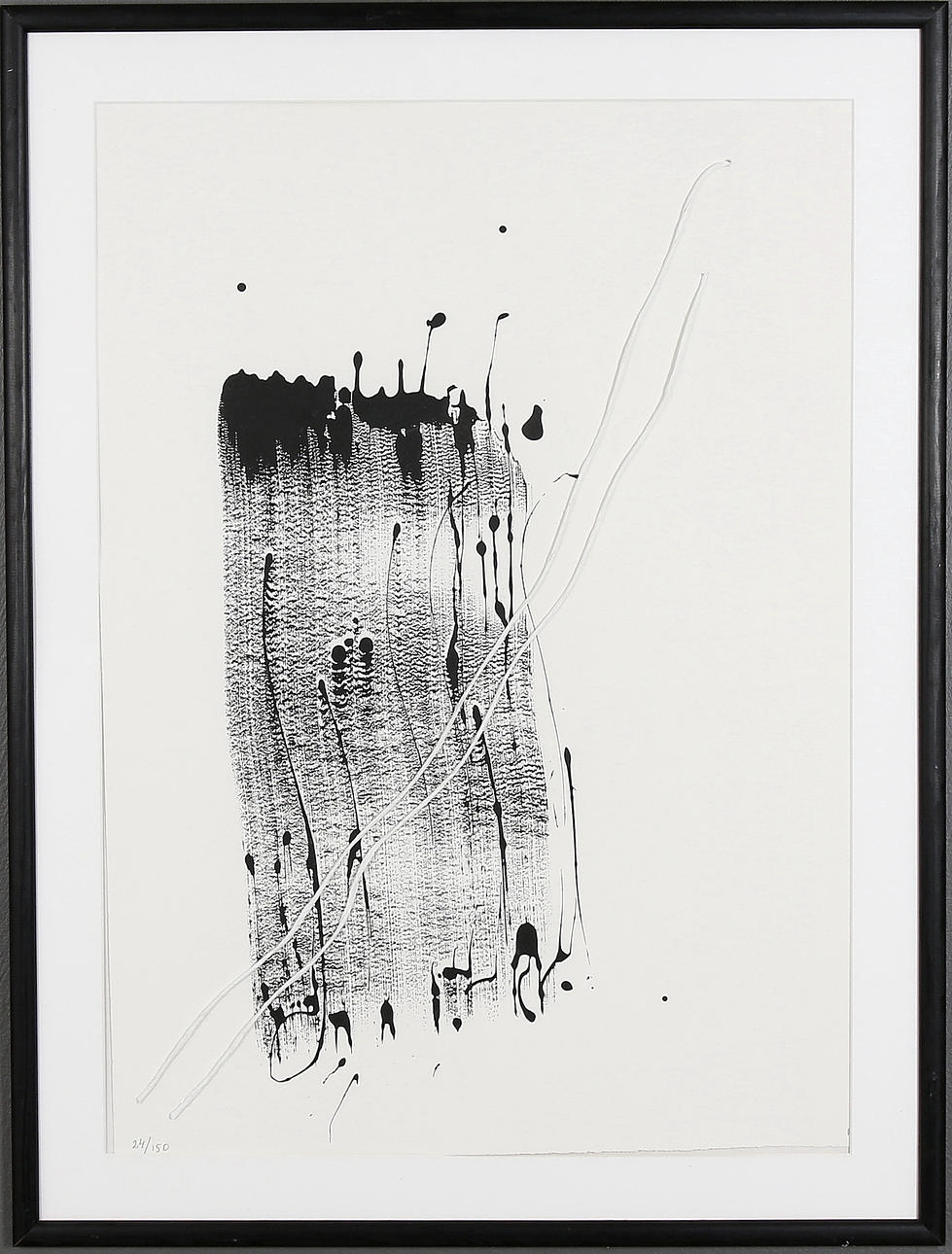 RUNE HAGBERG. Litografi, signerad och numrerad 24/150.