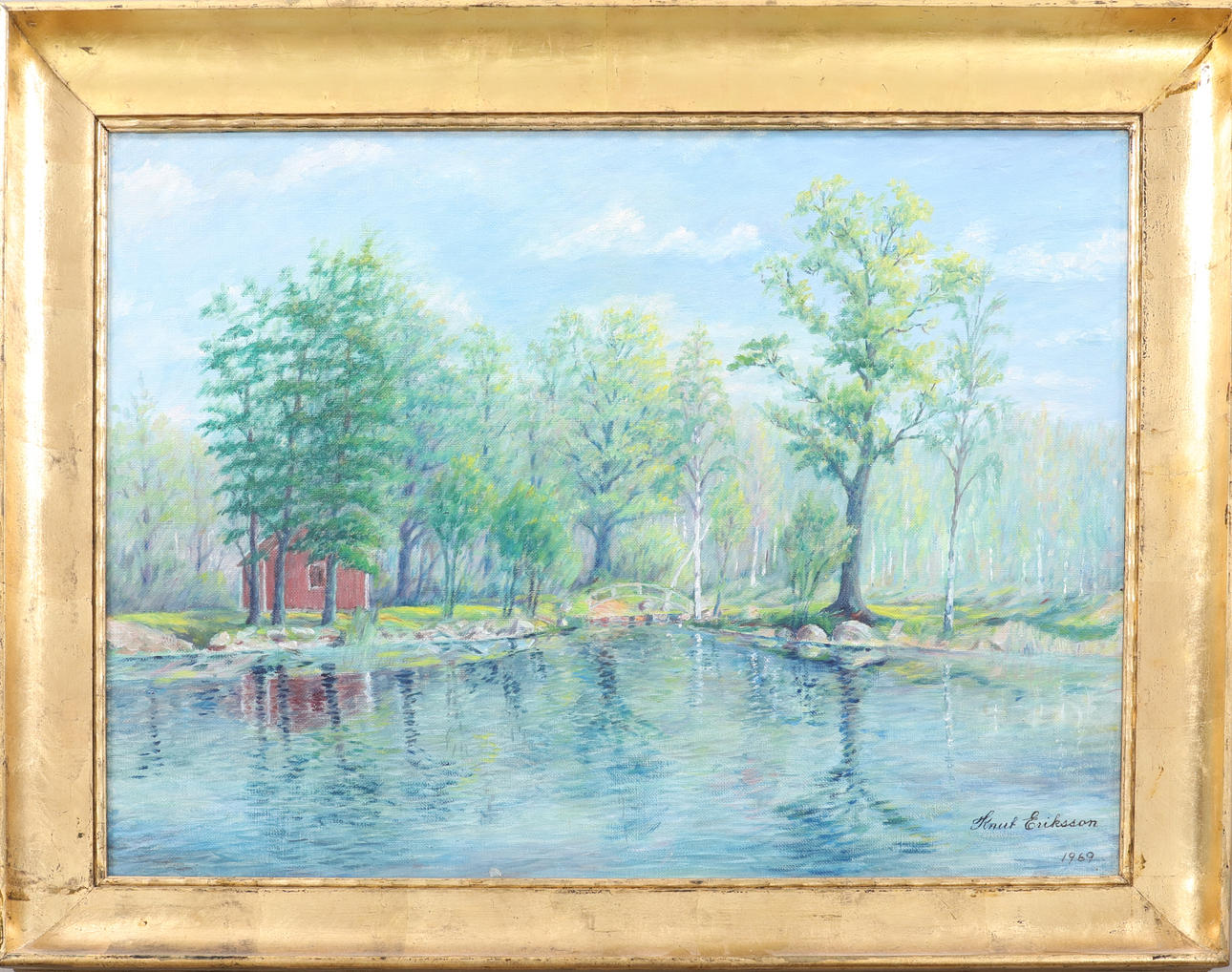 KNUT ERIKSSON. oil on canvas, signed and dated -1969. Art - Paintings ...