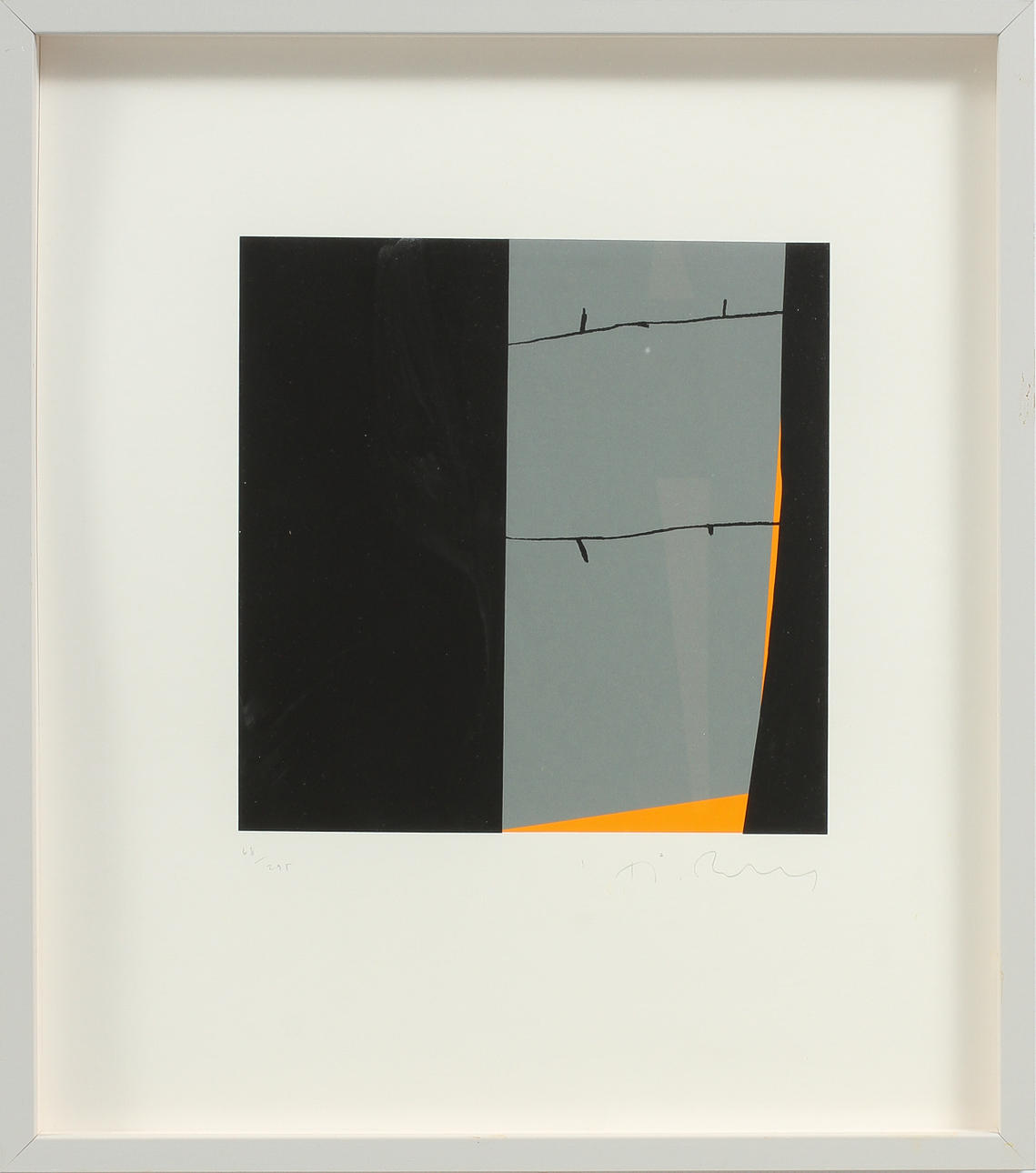 HÅKAN BERG. Färglitografi, signerad och numrerad 68/295.