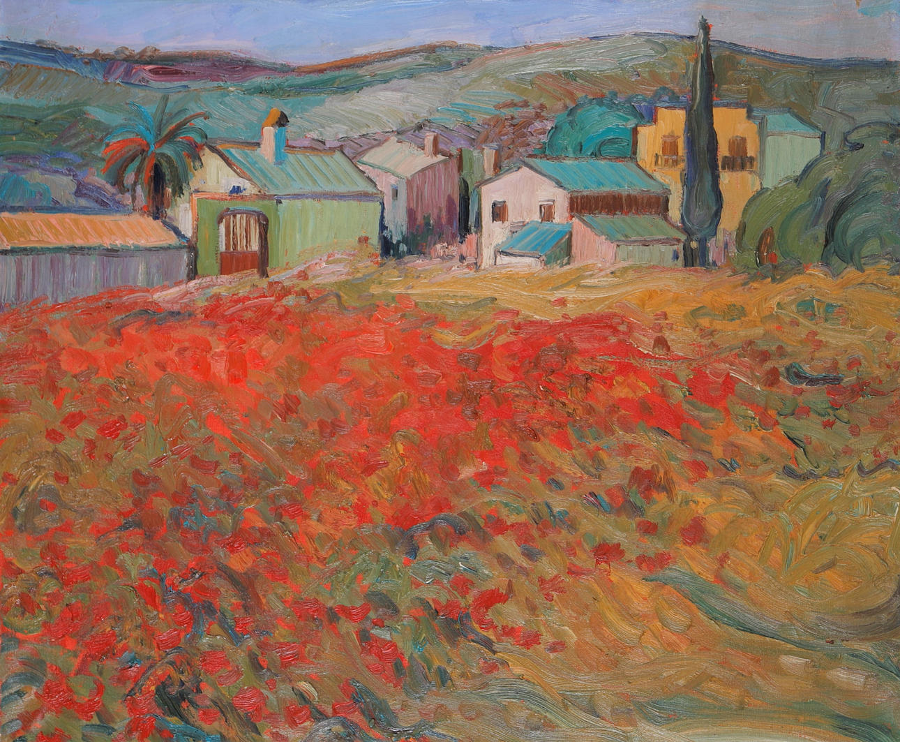 DAMIÀ SEGARRA CODINA. Vista rural, Granollers.