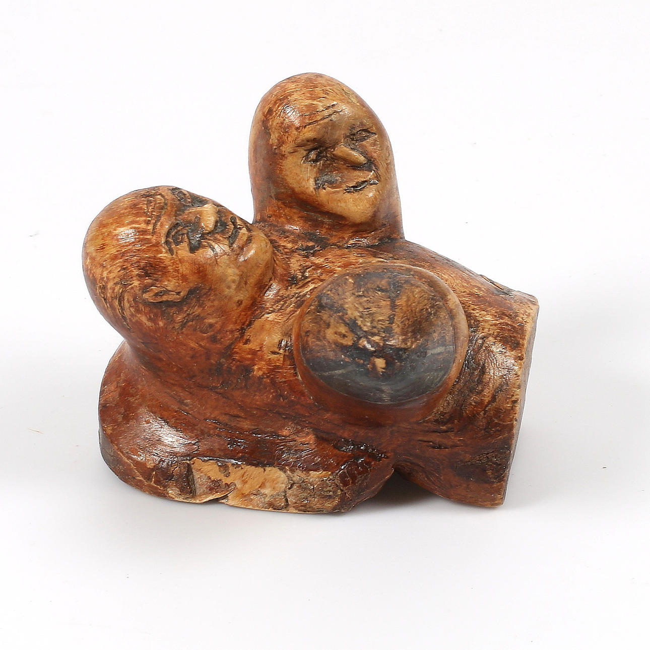 SKULPTUR, oidentifierad slöjdare, 18/1900-tal.