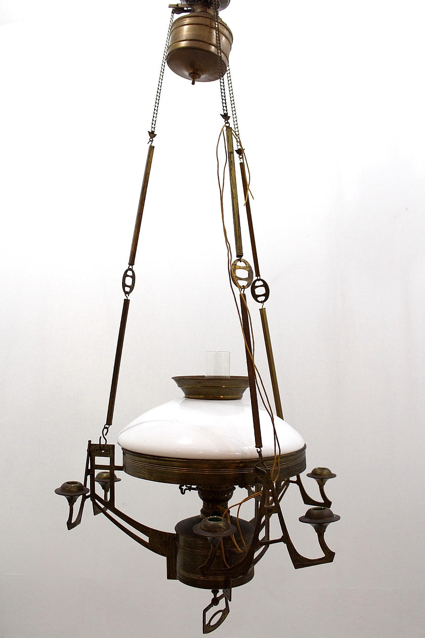 TAKLAMPA mässing Jugend 1920-talet.