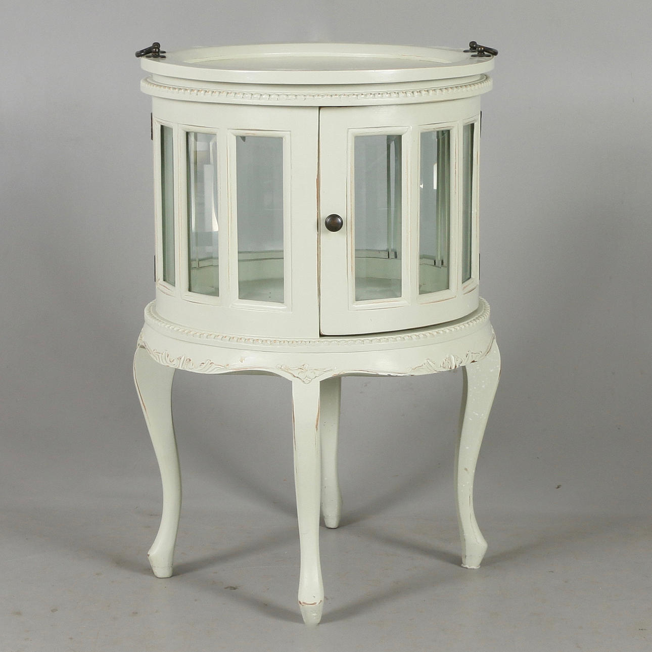 MUEBLE BAR con bandeja, estilo rococó, 19/2000s.