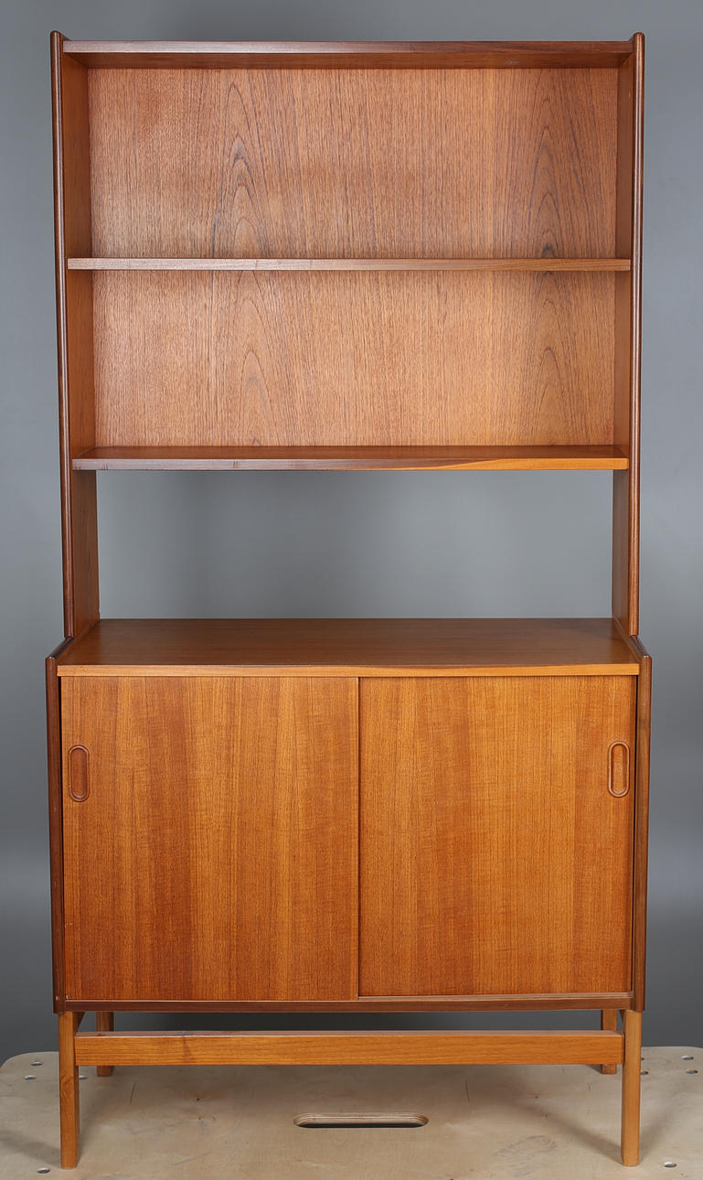 BOKHYLLA teakfanér, 1960-tal.