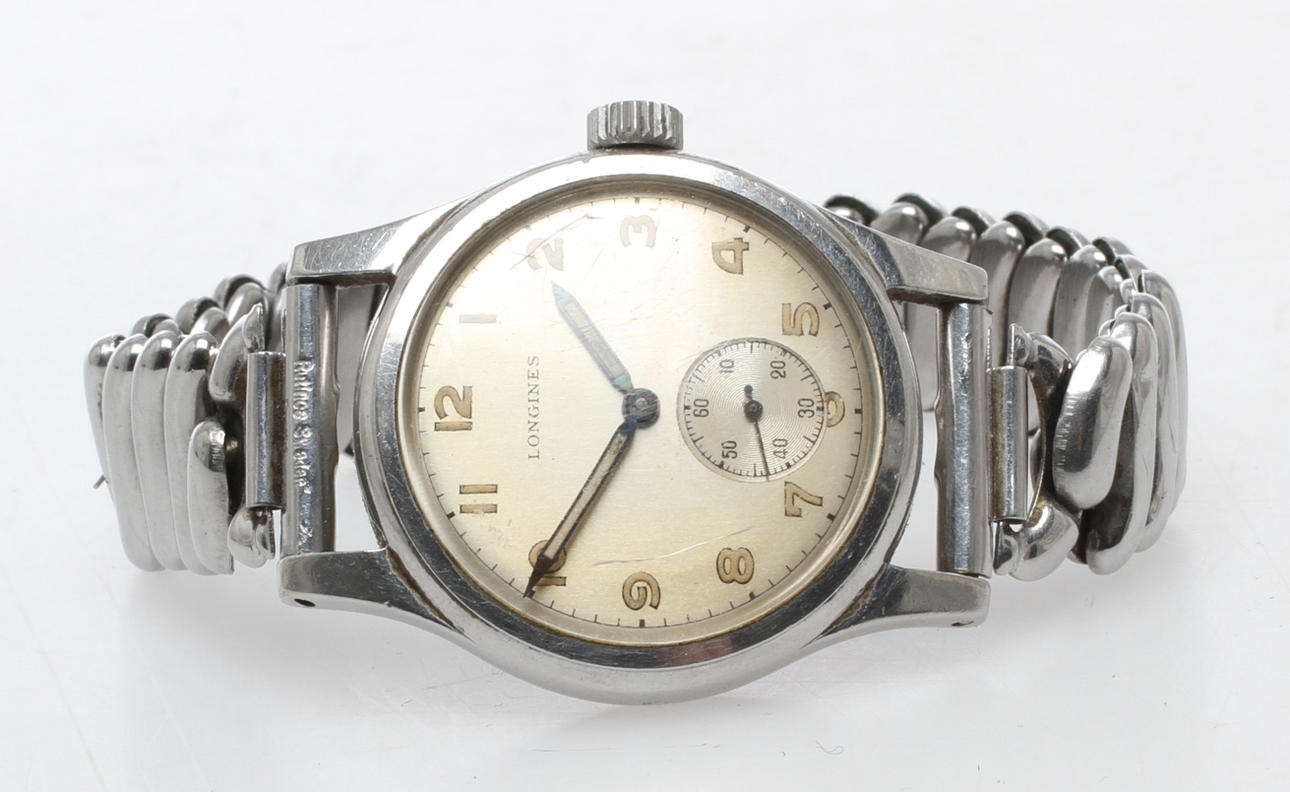 ARMBANDSUR, Longines, stål.