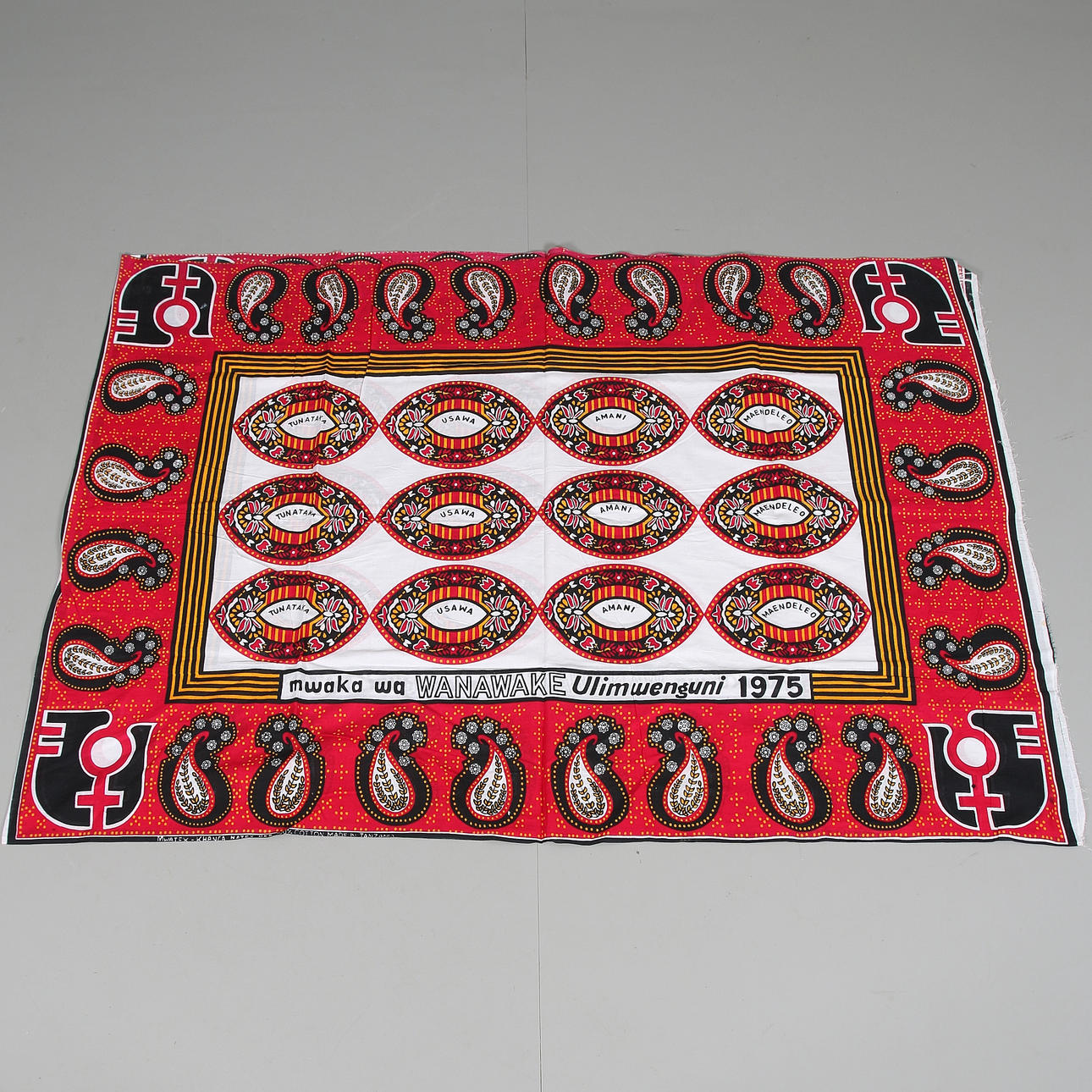 STOFF, Tansania, Afrika. 1970er.