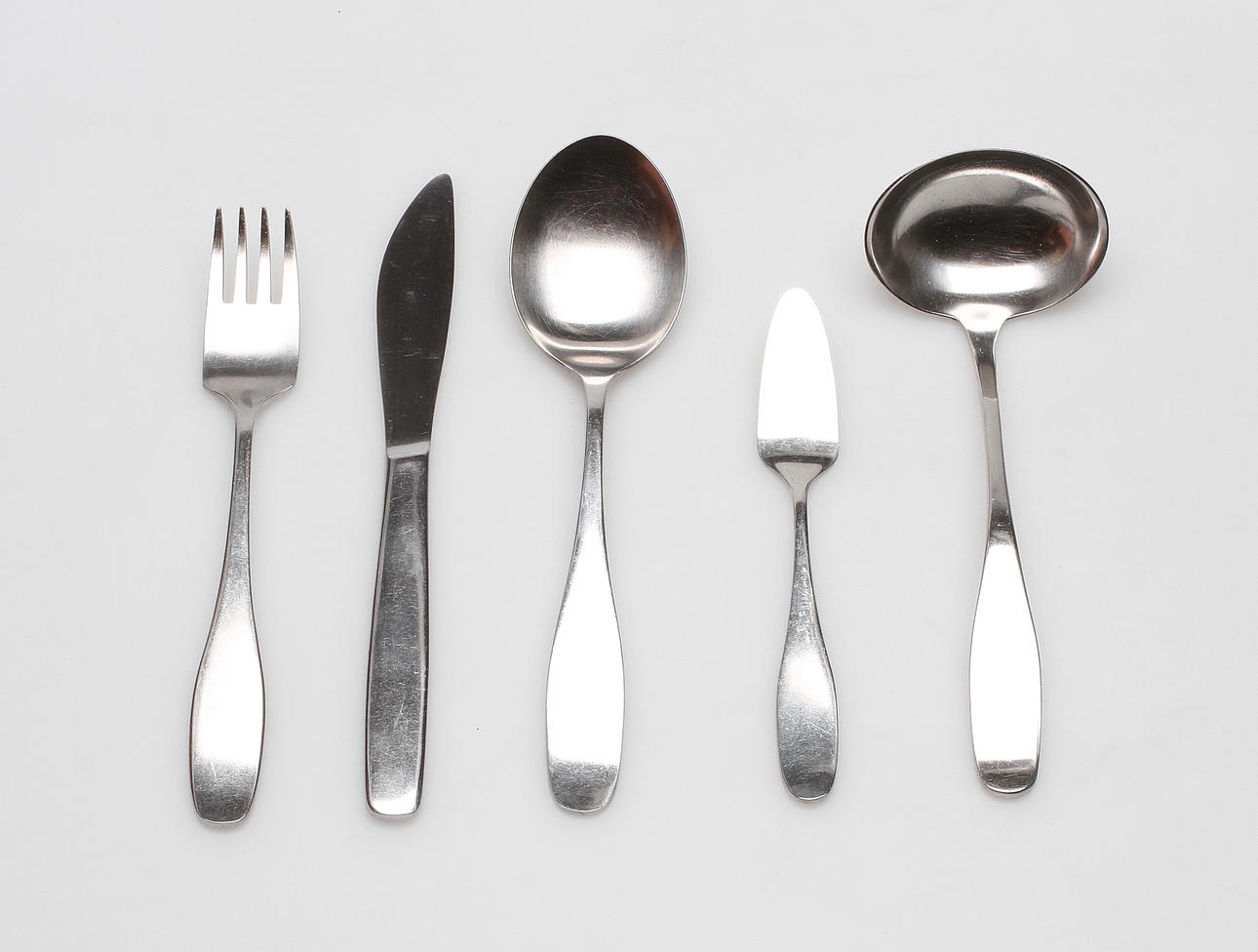 BESTICK, rostfritt, 28 delar, "Servus", Sigurd Person.