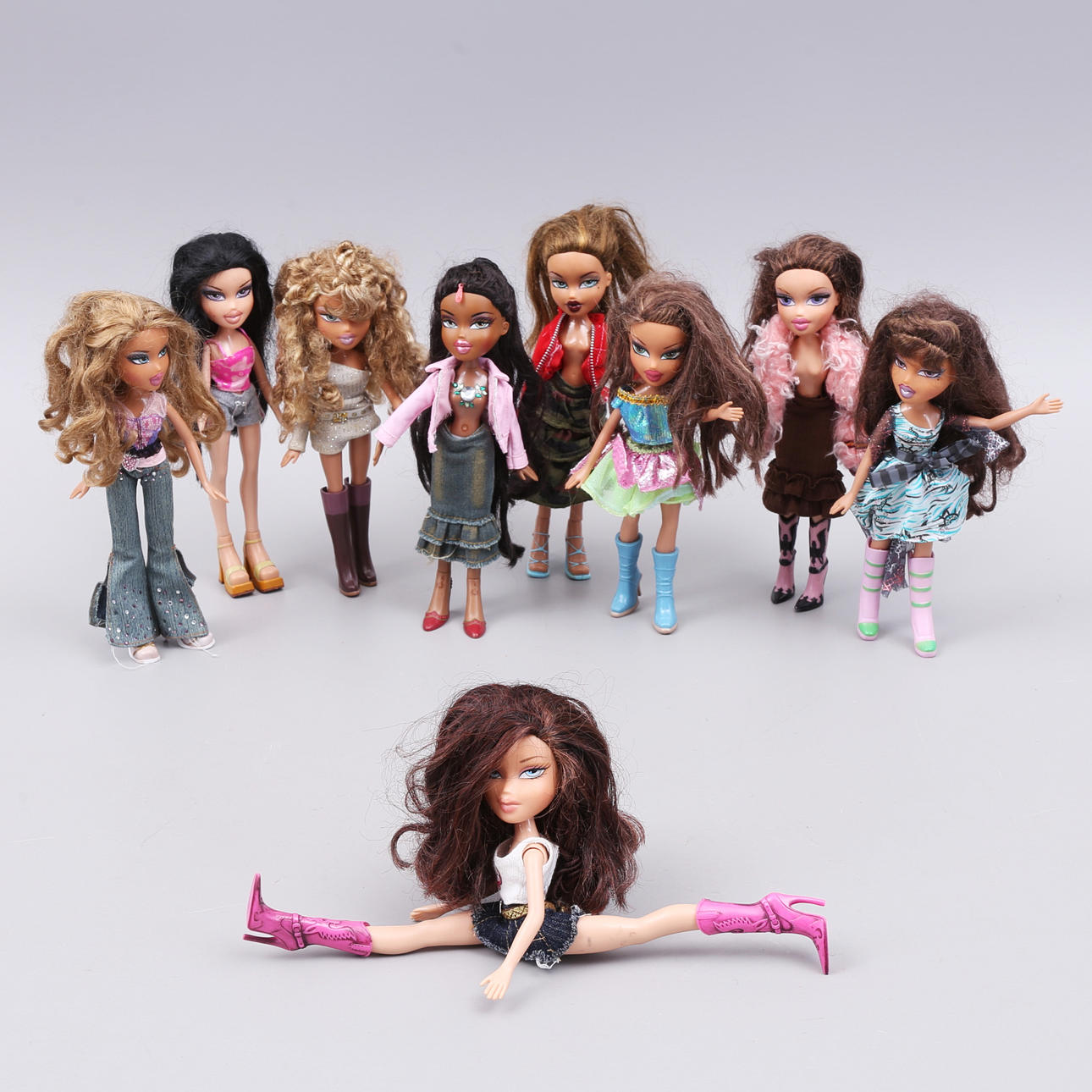 BRAZZ DOLLS, 10 pcs, 2000s.