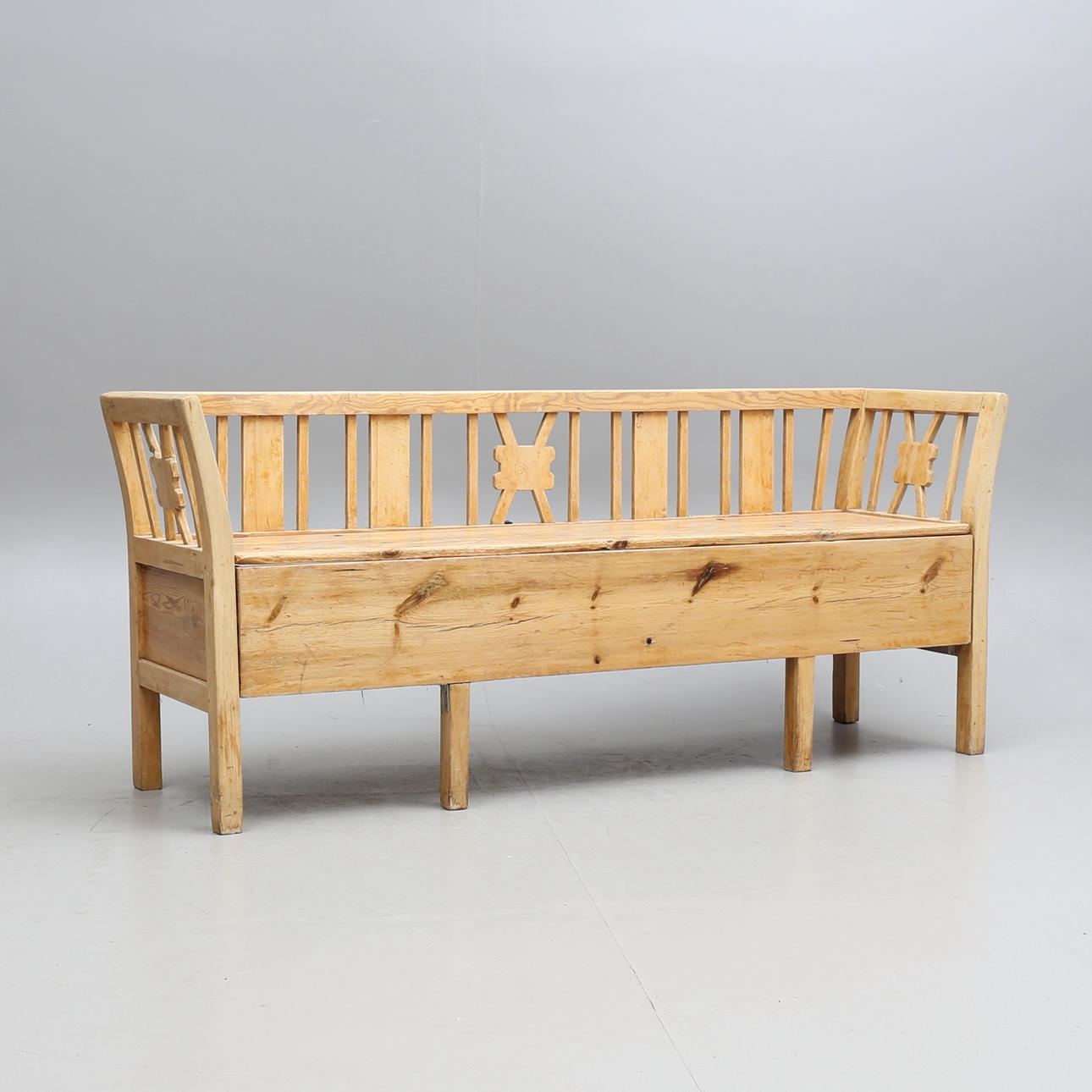 KÖKSSOFFA, trä, 1800-tal.