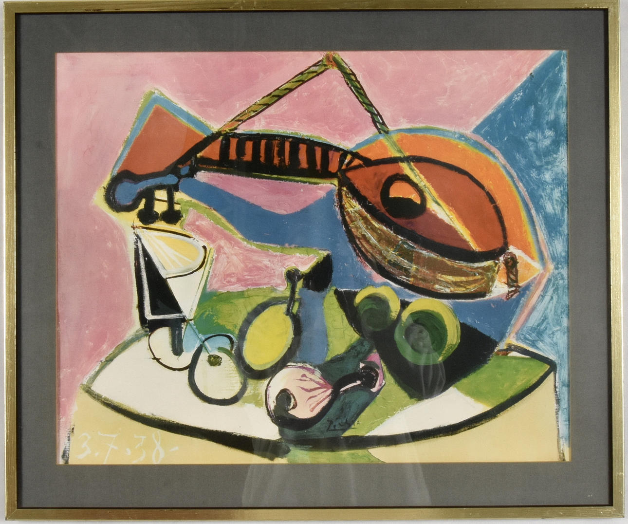 PABLO PICASSO. EFTER. Offsettryck.