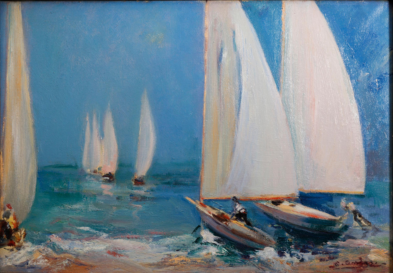 DOMÈNEC CARLES. Jachthafen, Caldes d’Estrac.