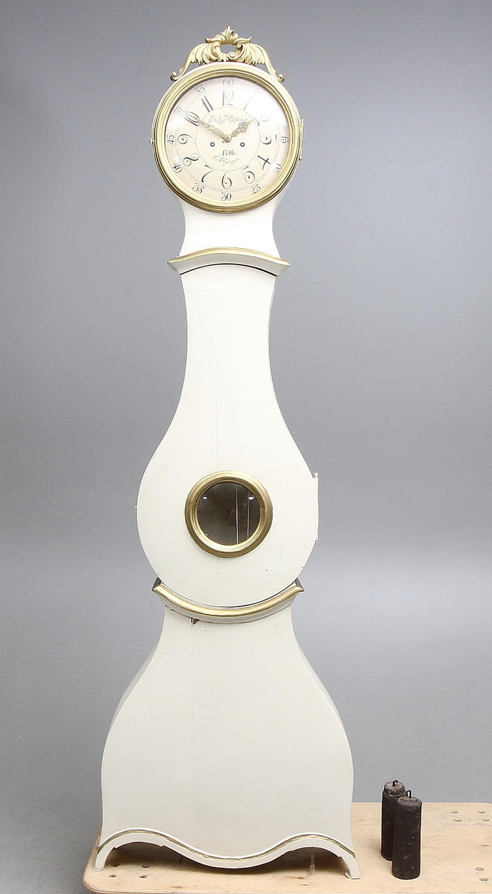 GOLVUR, rokoko, urtavlan märkt Nils Nilsson Nyängen 1786.