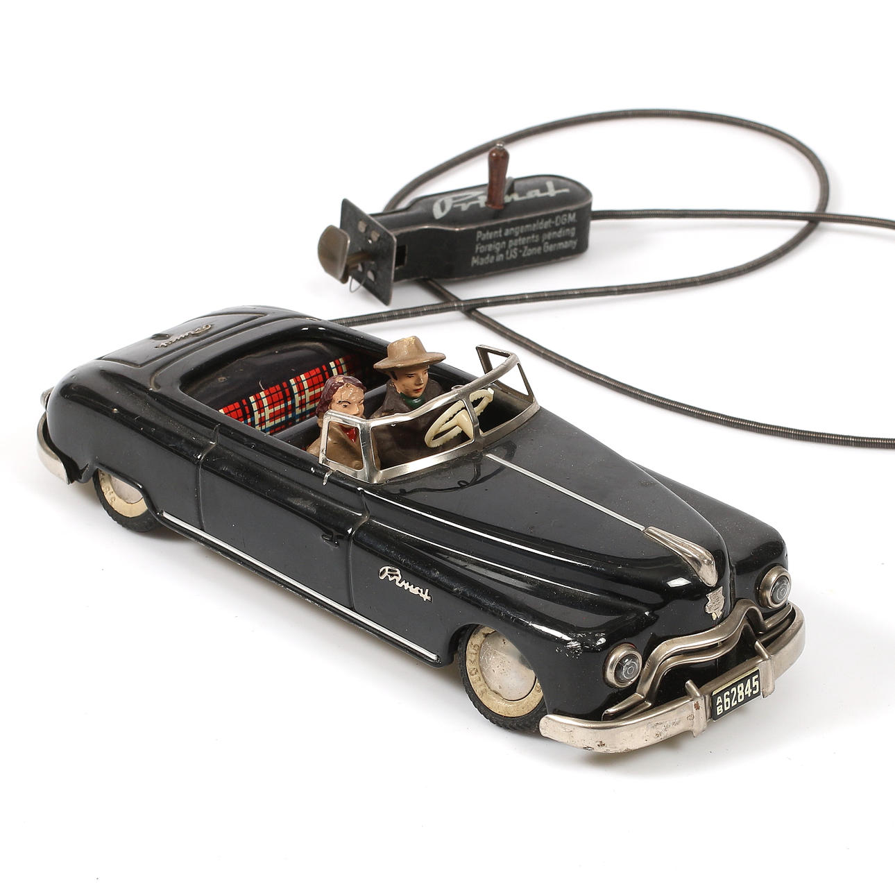 TOY CAR, tin, Arnold Primal, Us Zone Germany, 1950s.