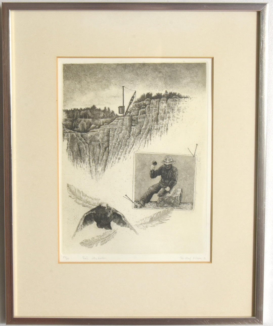 PEROLOF NILSSON. Etsning.