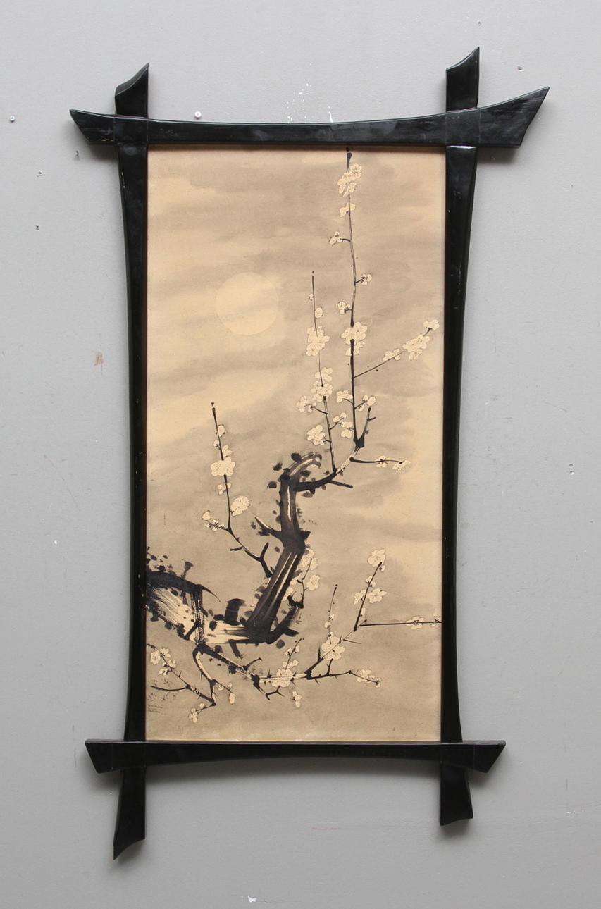 WANG KU-HSIANG. EFTER. Akvarell. Utförd av Jan Boris Forselius.