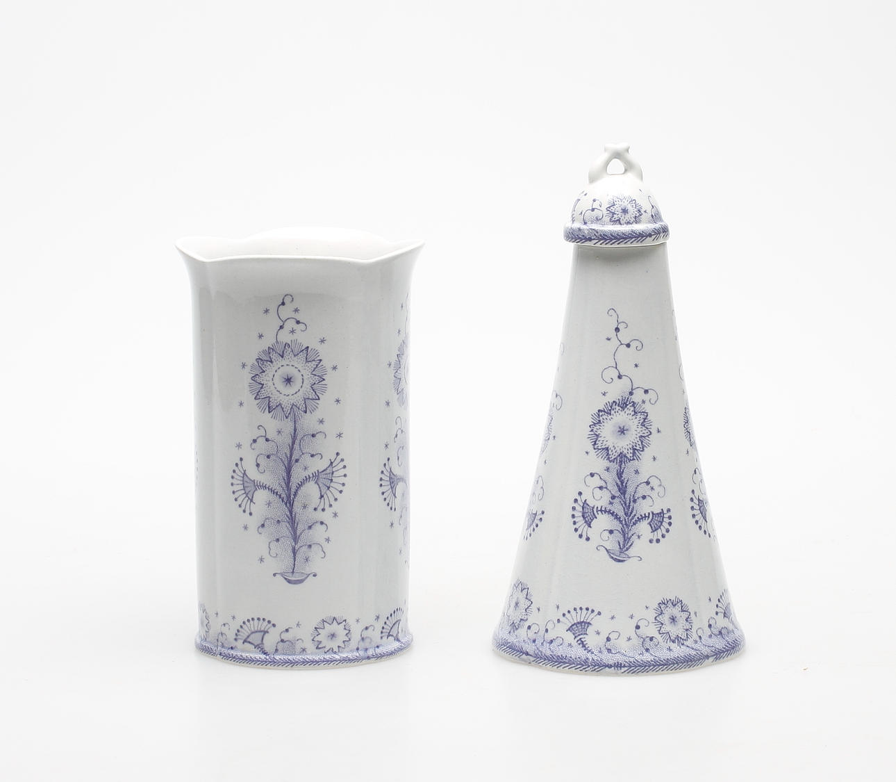 FLINTGODS, 2 delar, "Solros", Rörstrand.