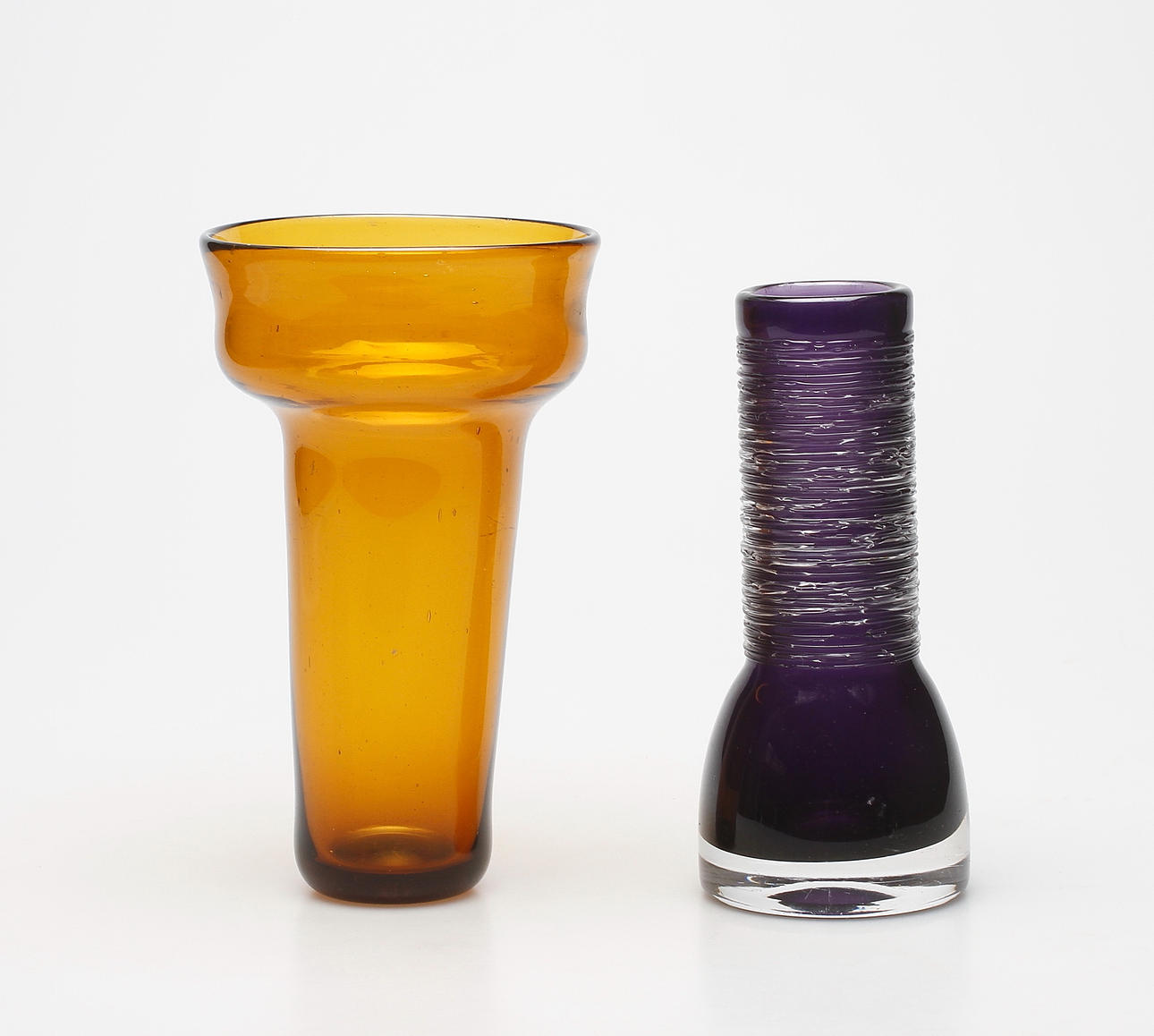 VASER, 2 st, glas, Bengt Edenfalk och Erik Höglund.