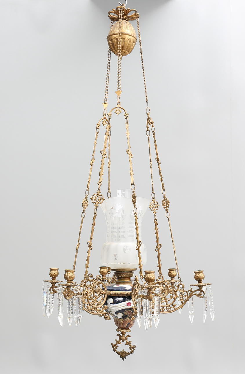 MAJOLIKALAMPA, 1900-tal.