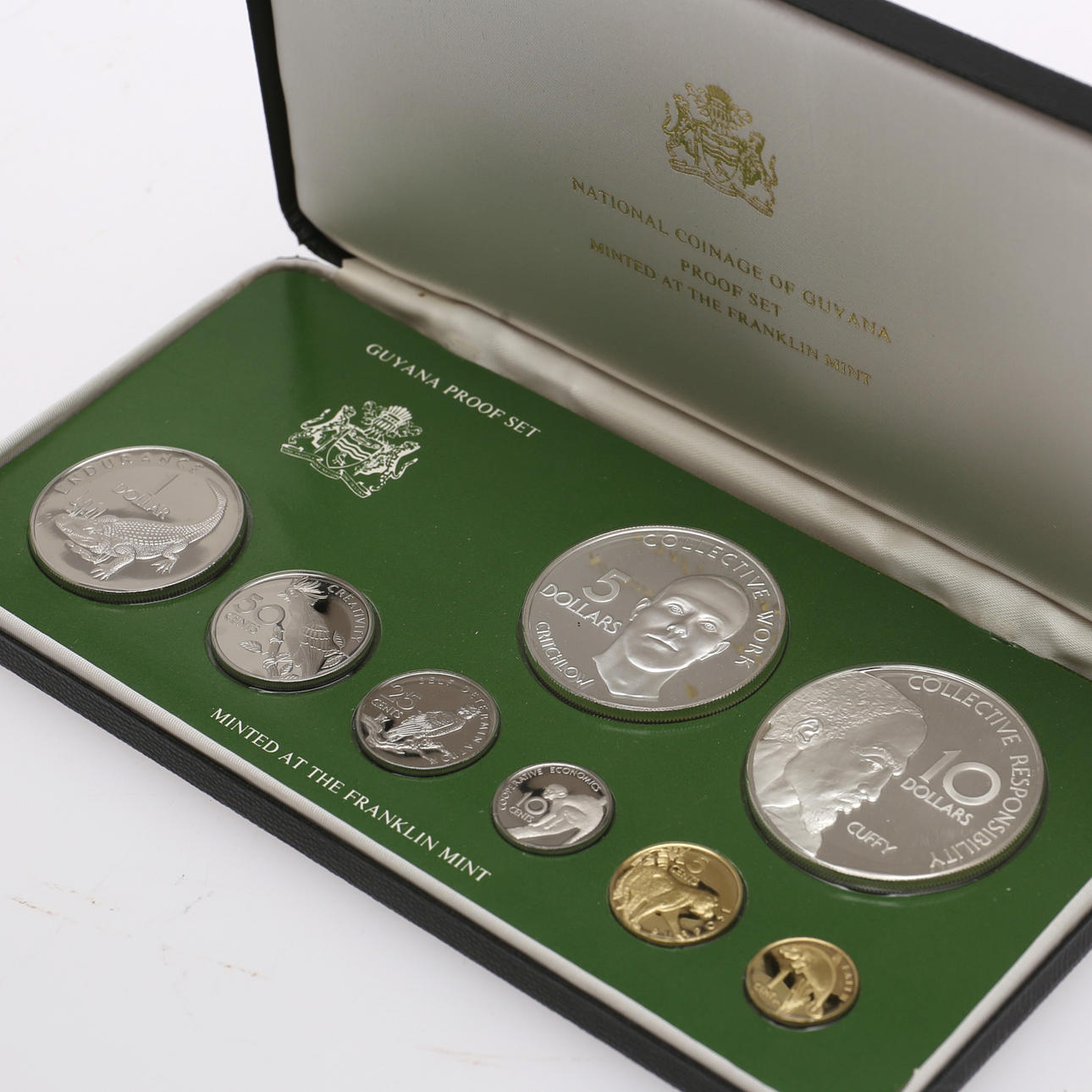 Guyana Proof Set 旧貨幣 コインセット