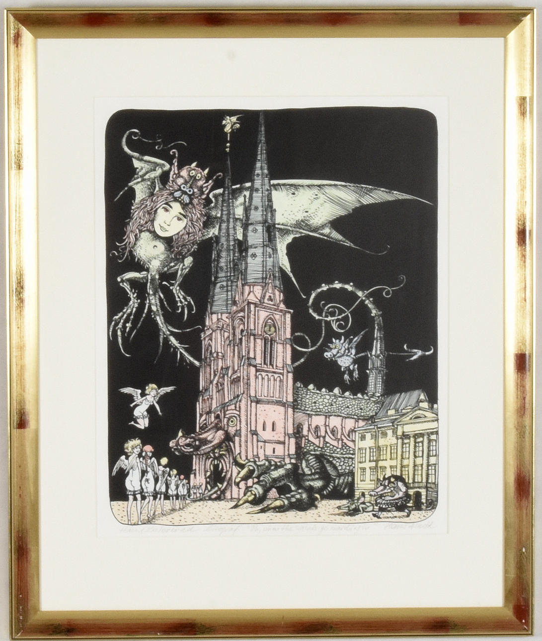 HANS ARNOLD. Hand-colored lithograph.