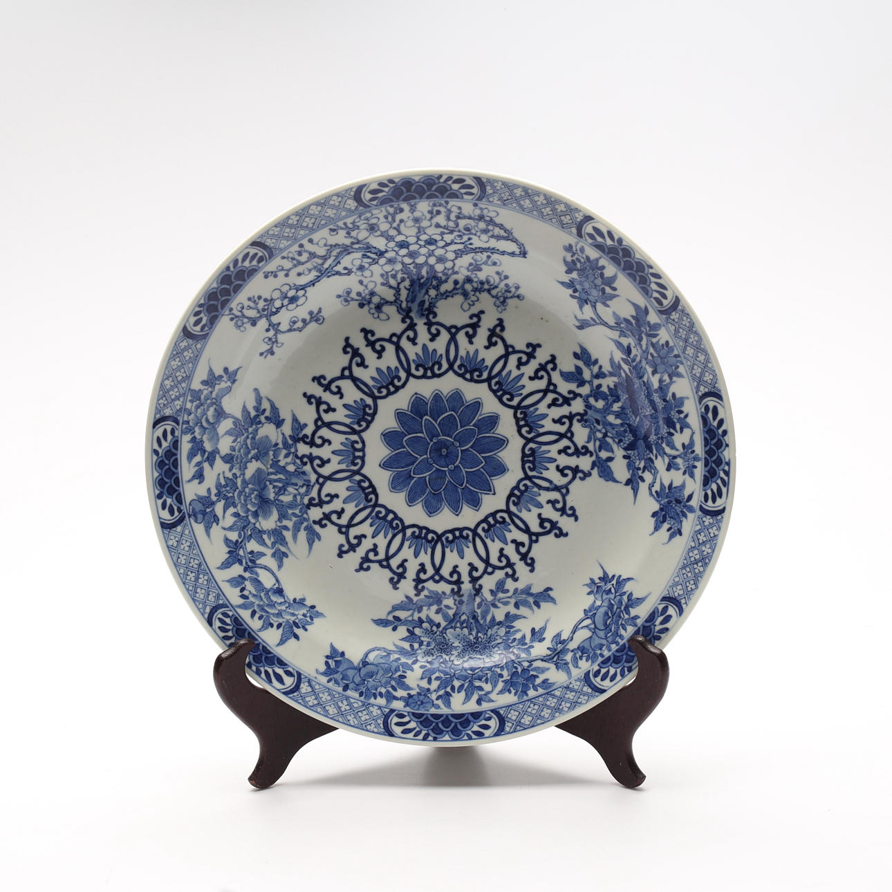 Barrel, porcelain, China, Kangxi.