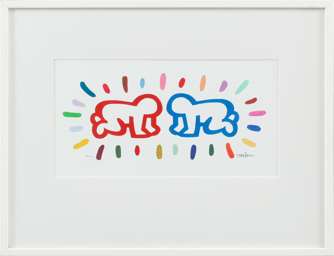TOM LOUX. Lithograph, signed and numbered 7/175.