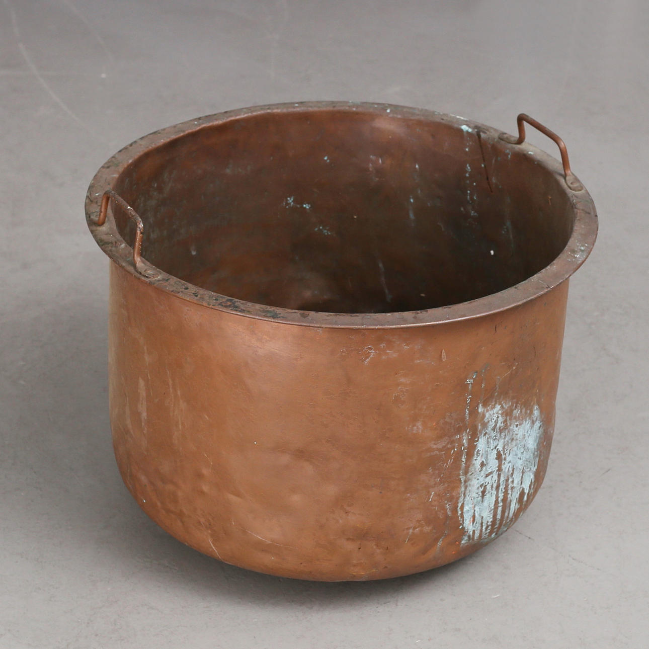 KUPFERTOPF, groß, 18/1900.