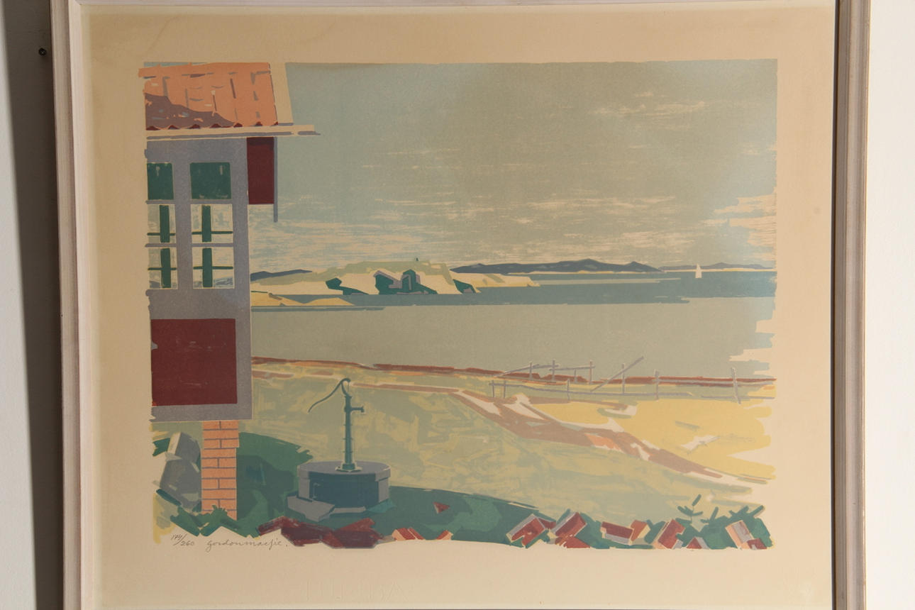 GORDON MACFIE. LITOGRAFI, signerad samt numrerad 174/260.