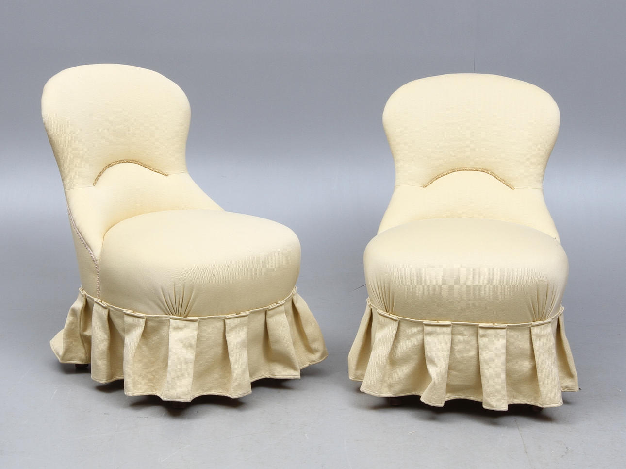 FÅTÖLJER 1 par, 1800-tal.