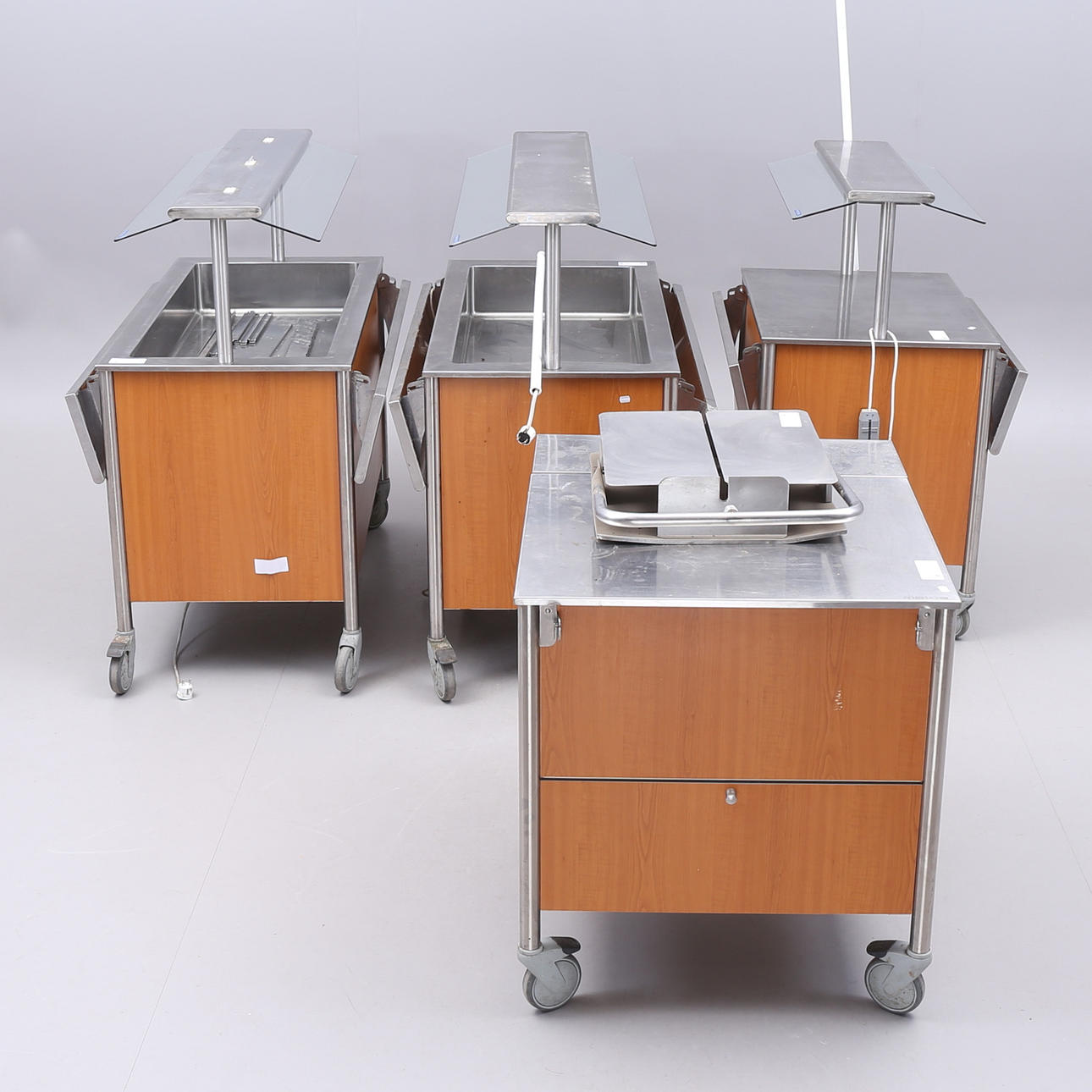 VAGNAR, 4 st, servering/storkök, 2000-tal.