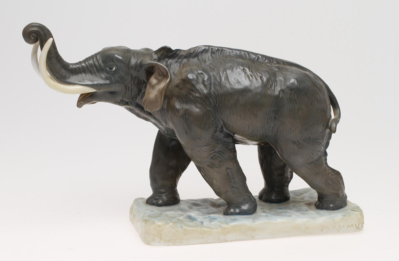 FIGURIN, "Mammut", porslin, Rosenthal.