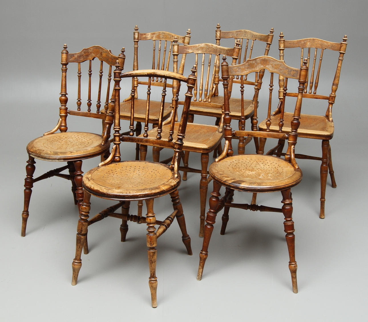 PINNSTOLAR, 3 + 3 + 1st, 18/1900-tal.