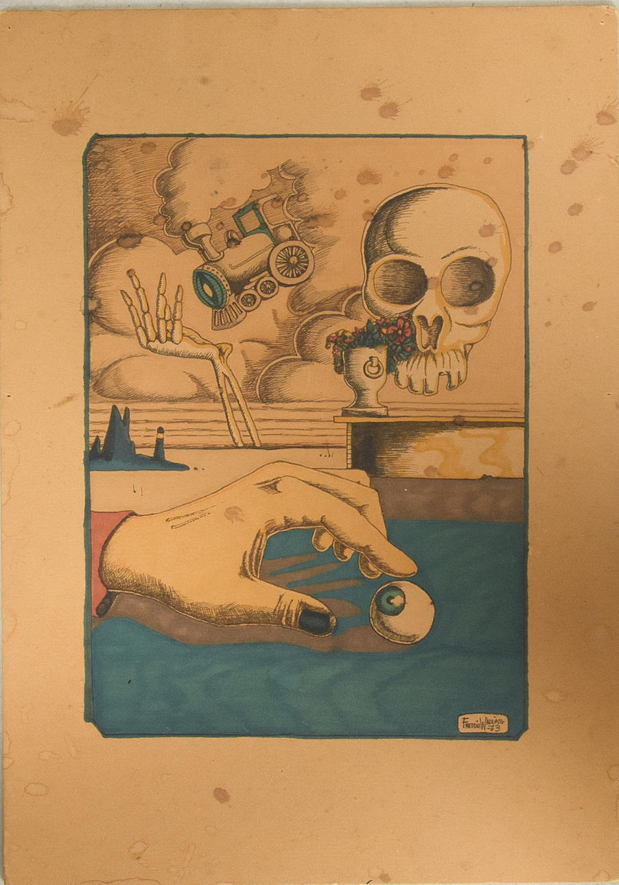 FREDDIE WADLING. Mixed media.