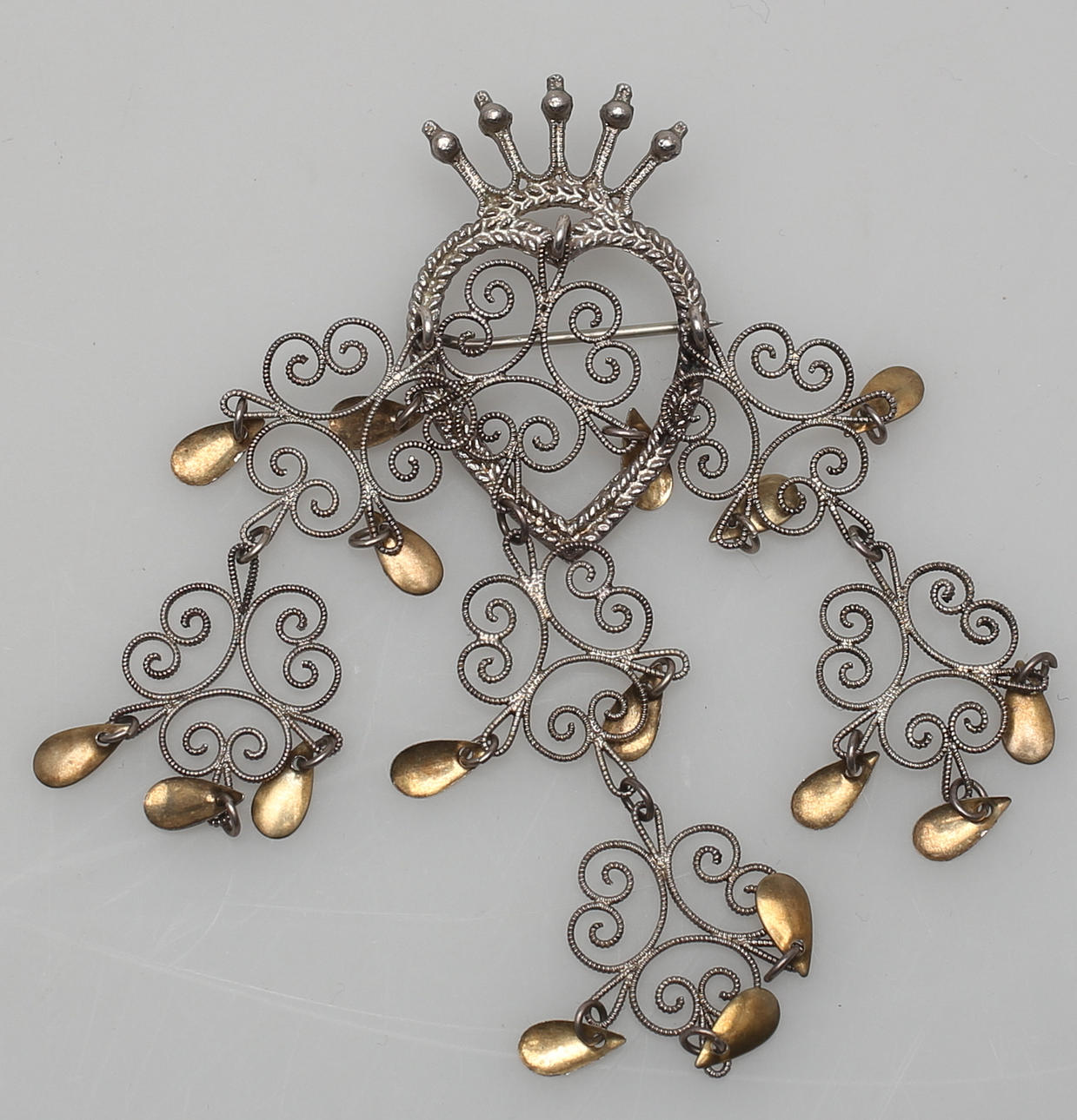 ALLMOGEBROSCH, silver, Norge.