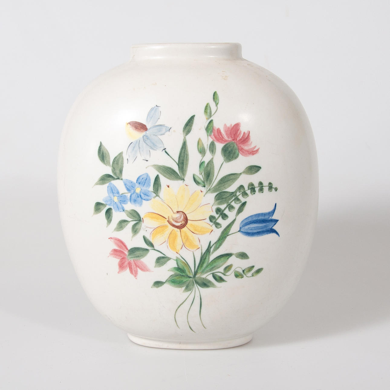 VASE, stoneware, Rörstrand, marked G.