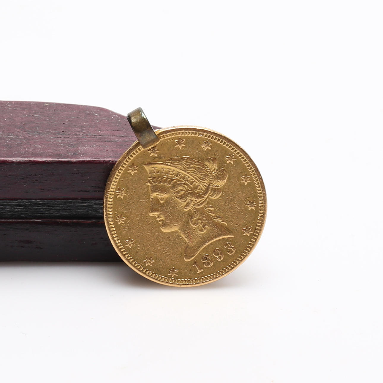 MÜNZE, Gold, 10 Dollar, USA 1893.