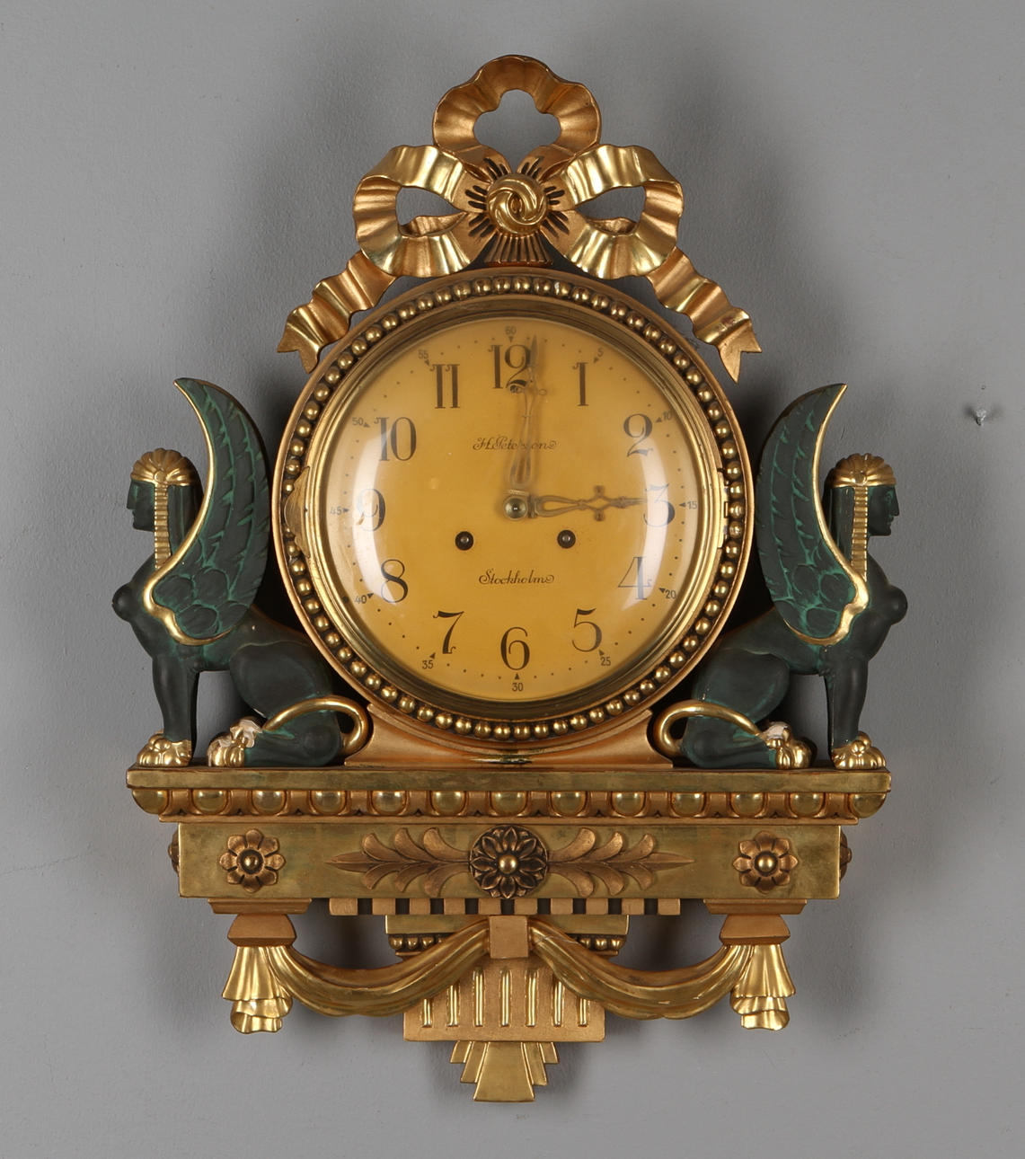 VÄGGPENDYL, sengustaviansk stil, 1900-tal.