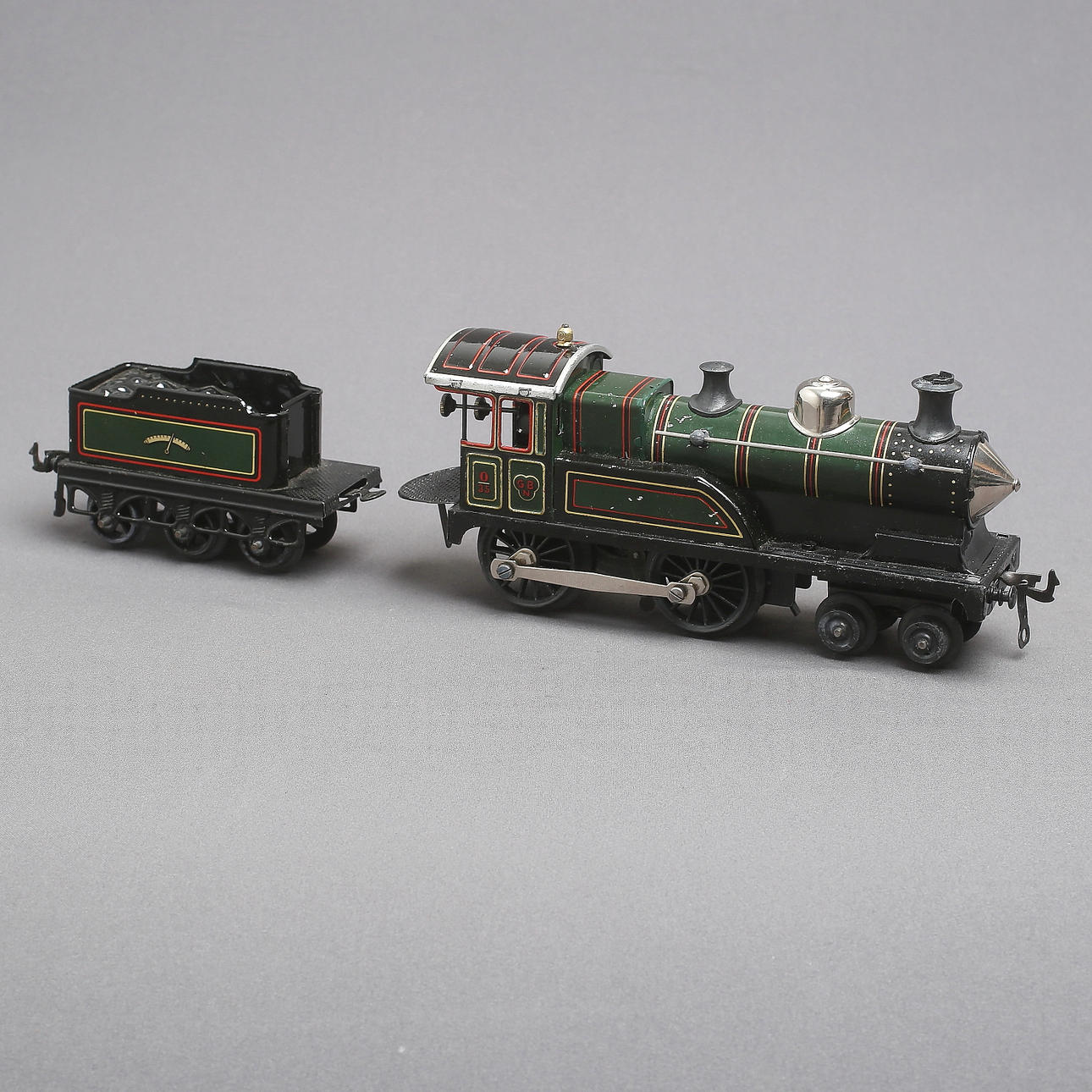 BING 170/1593 Clockwork Steam Locomotive, 2'B 3A, Gauge 0, Early 1900s ...