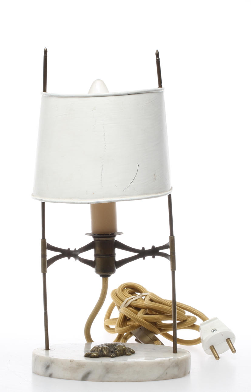 LÄSLJUSSTAKE, elektrifierad, 1800/1900-tal.