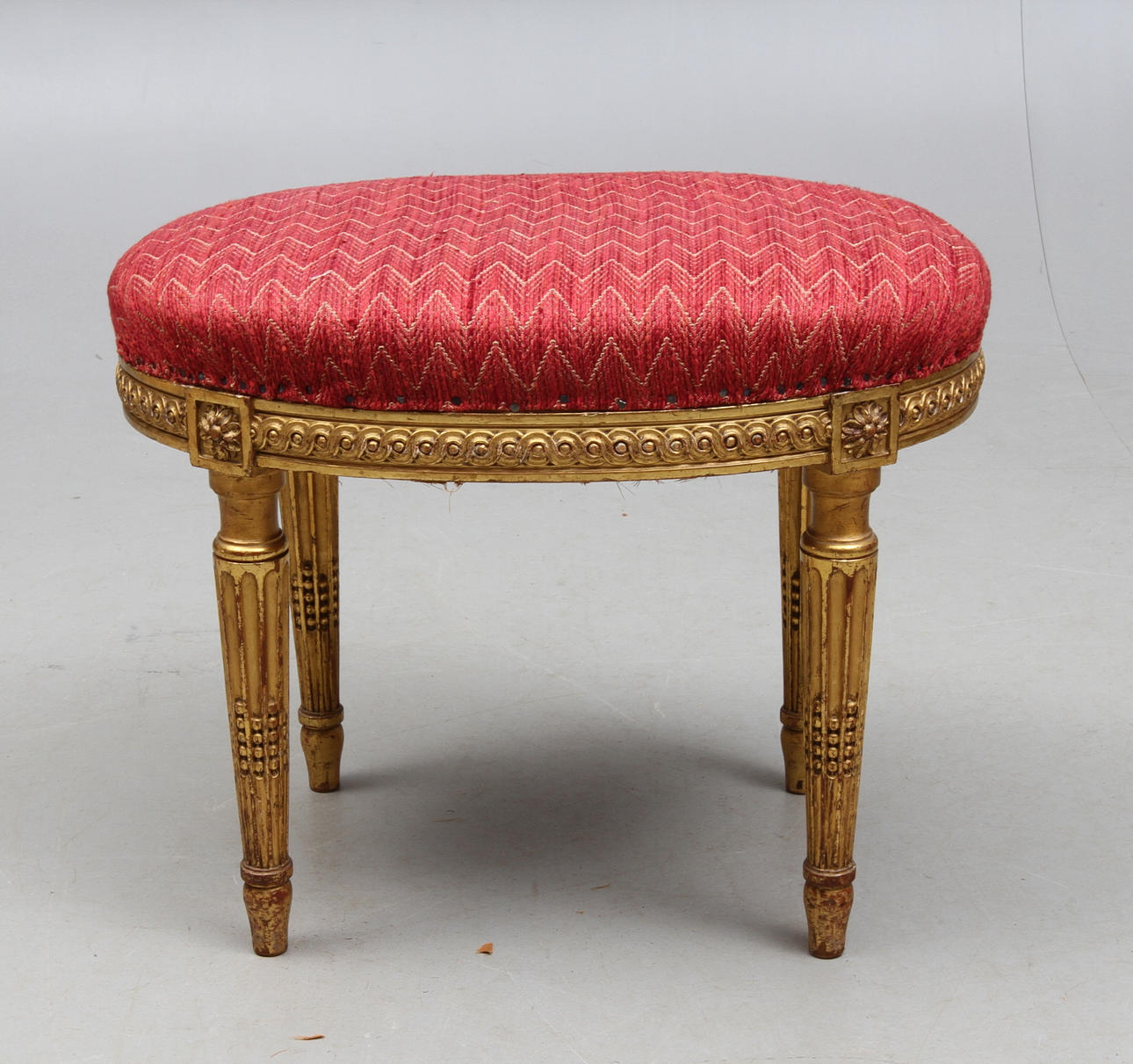 TABURETT, Louis XVI-stil, 1900-tal.