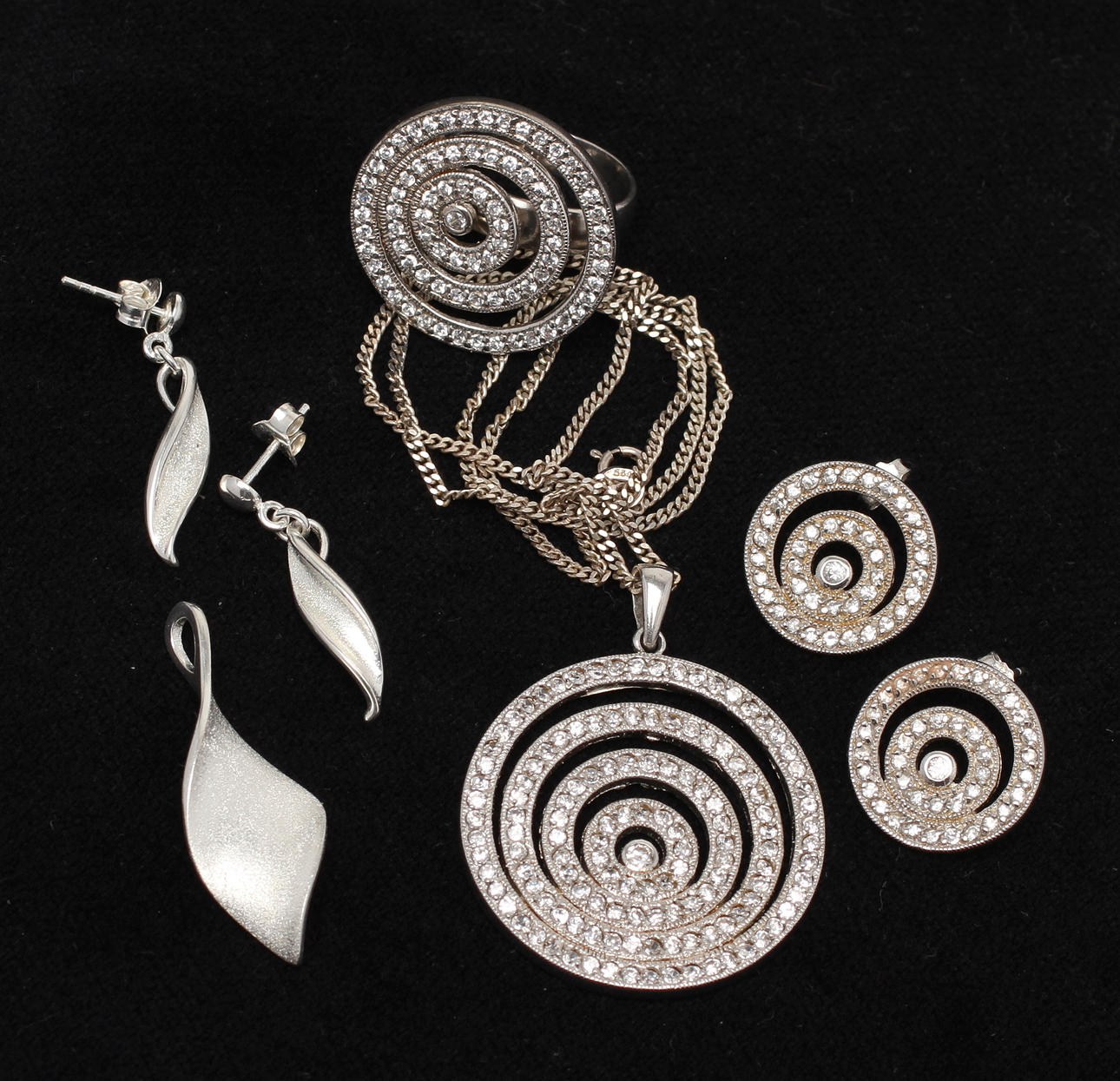 SMYCKEN, silver 5 delar, 1900/2000-tal.