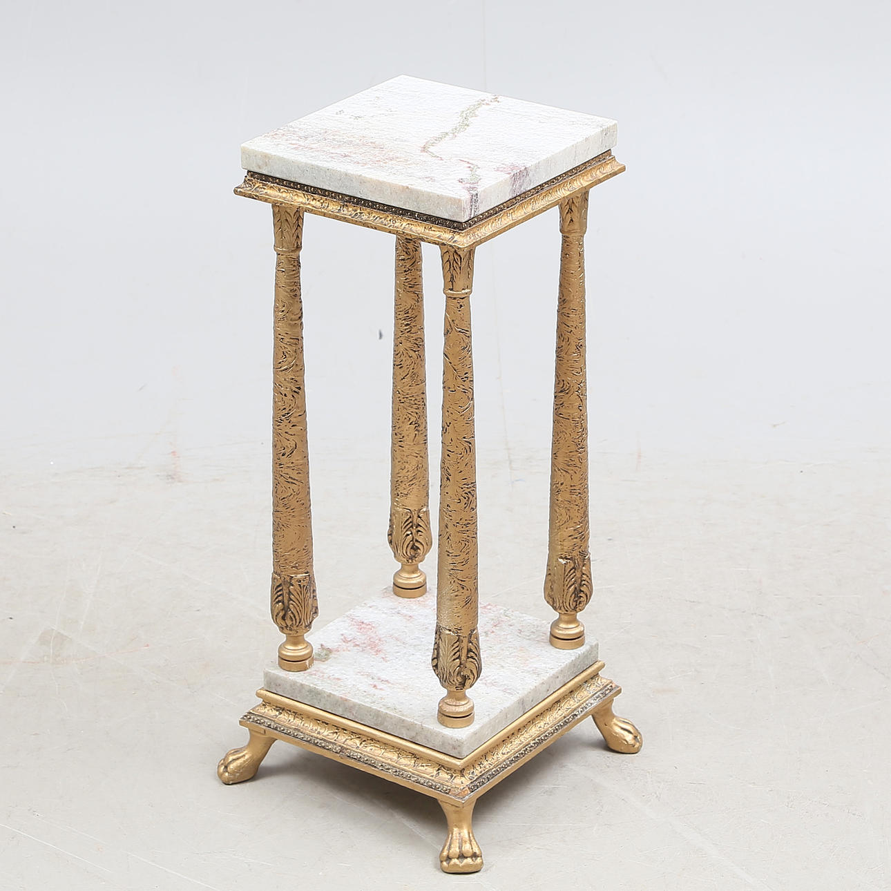 PIEDESTAL, marmor, 1900-tal.