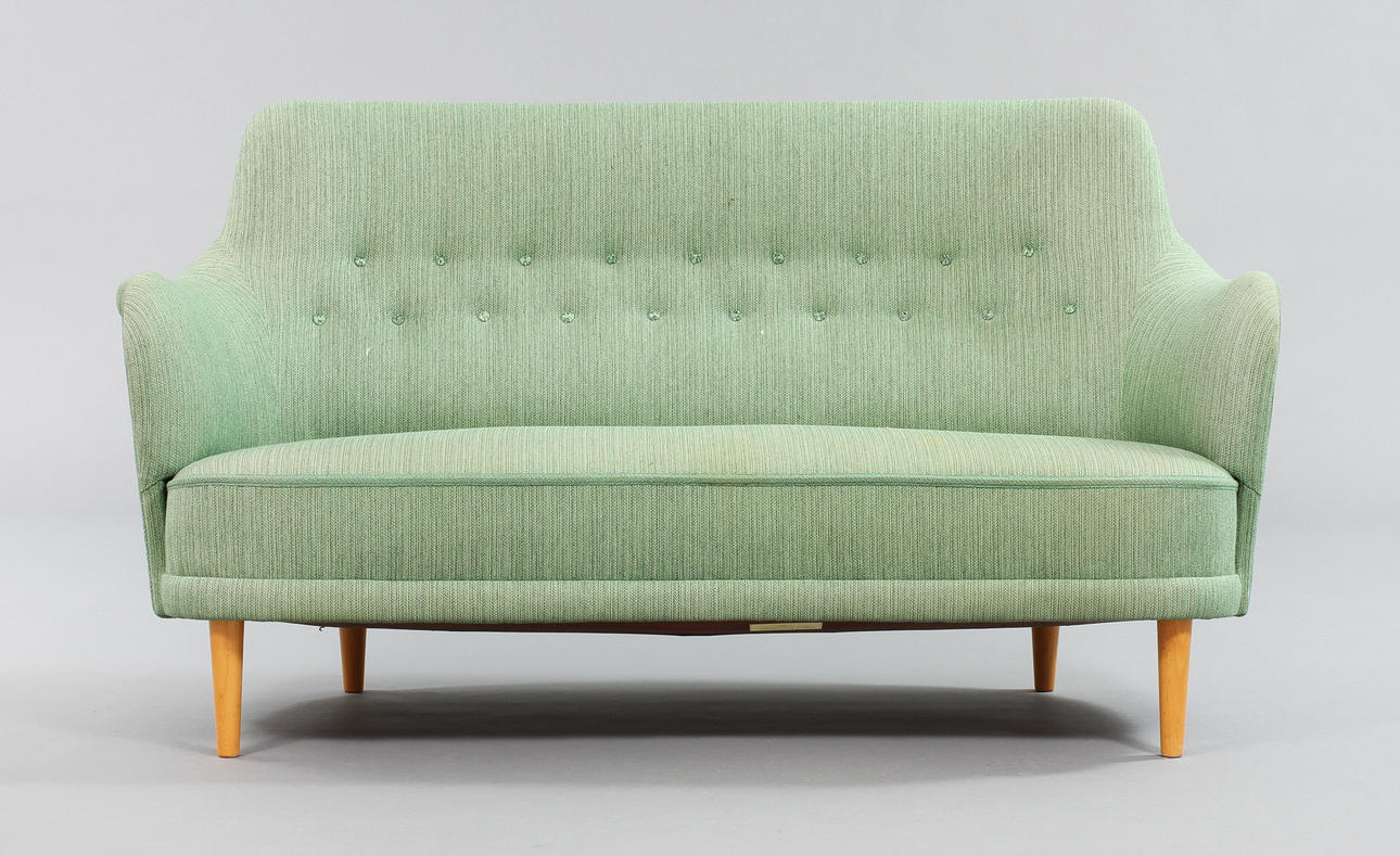 SOFFA OCH FÅTÖLJ, "Samsas", Carl Malmsten.