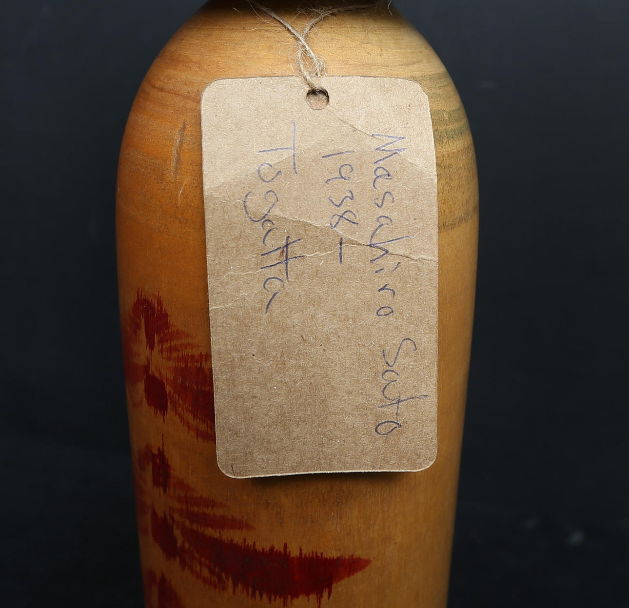 WOODEN DOLL, Kokeshi (Large), Masahiro Sato (1938-), Togatta