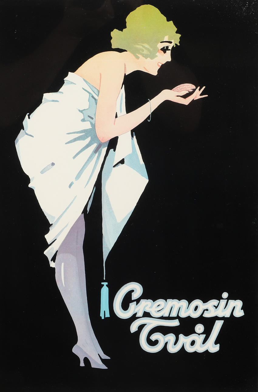 REKLAMAFFISCH, Cremosin Tvål.