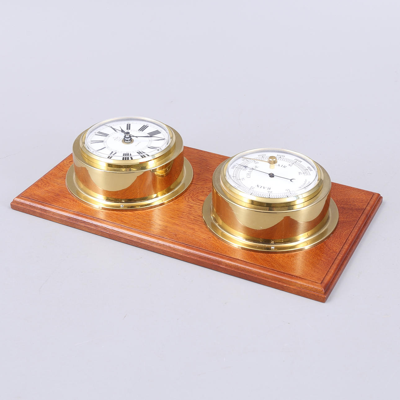 BAROMETER and CLOCK, Pilot Marine, 1900/2000s.