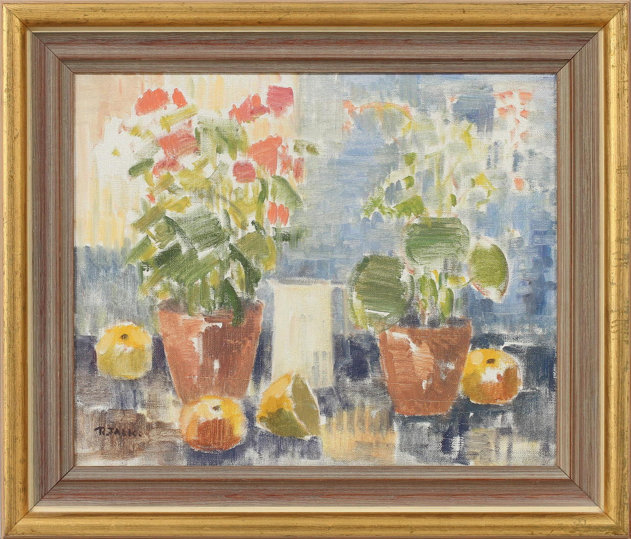 RAGNAR FALK. Olja på duk, signerad.