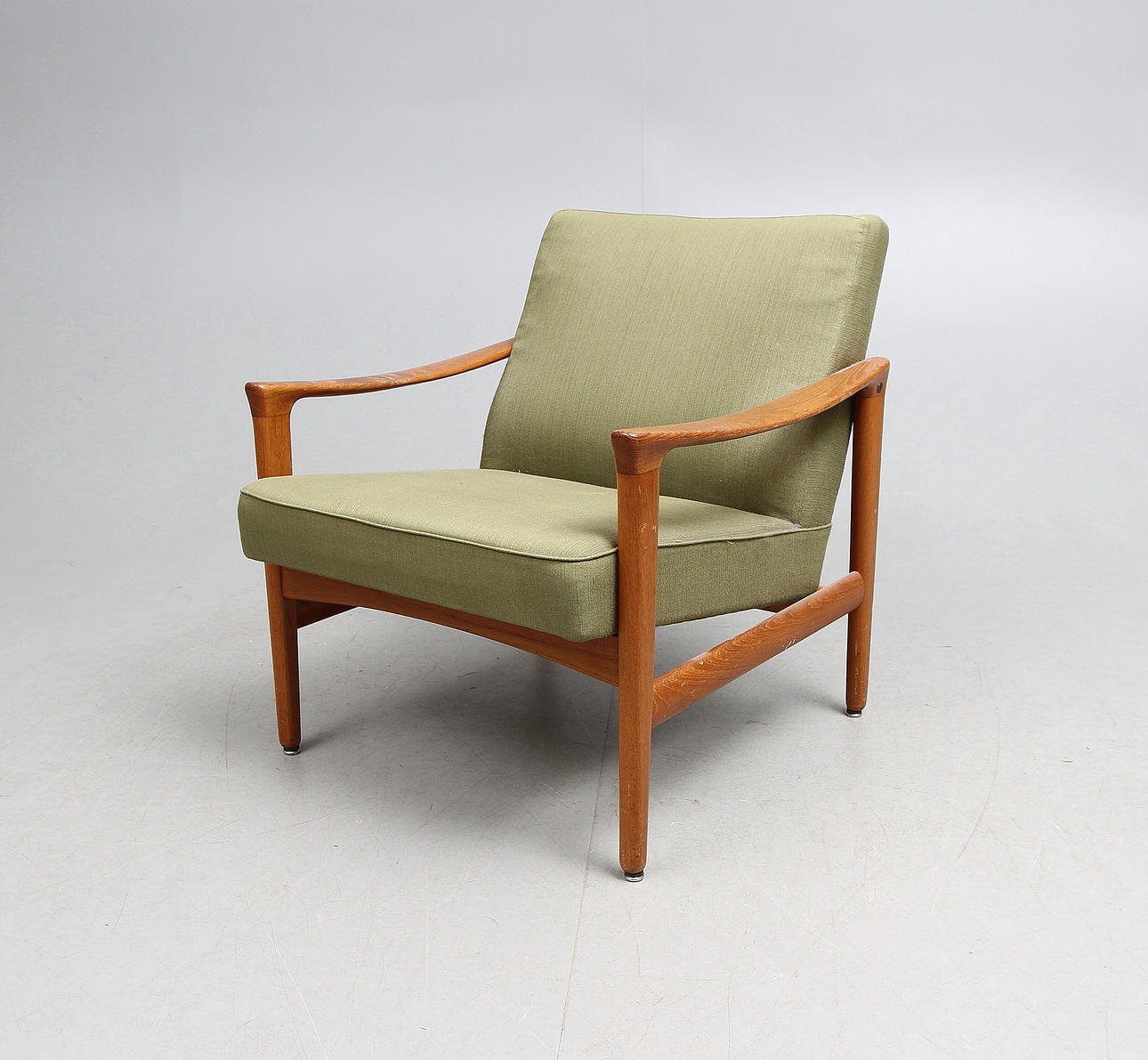 FÅTÖLJ, teak, Bröderna Andersson, 1960-tal.