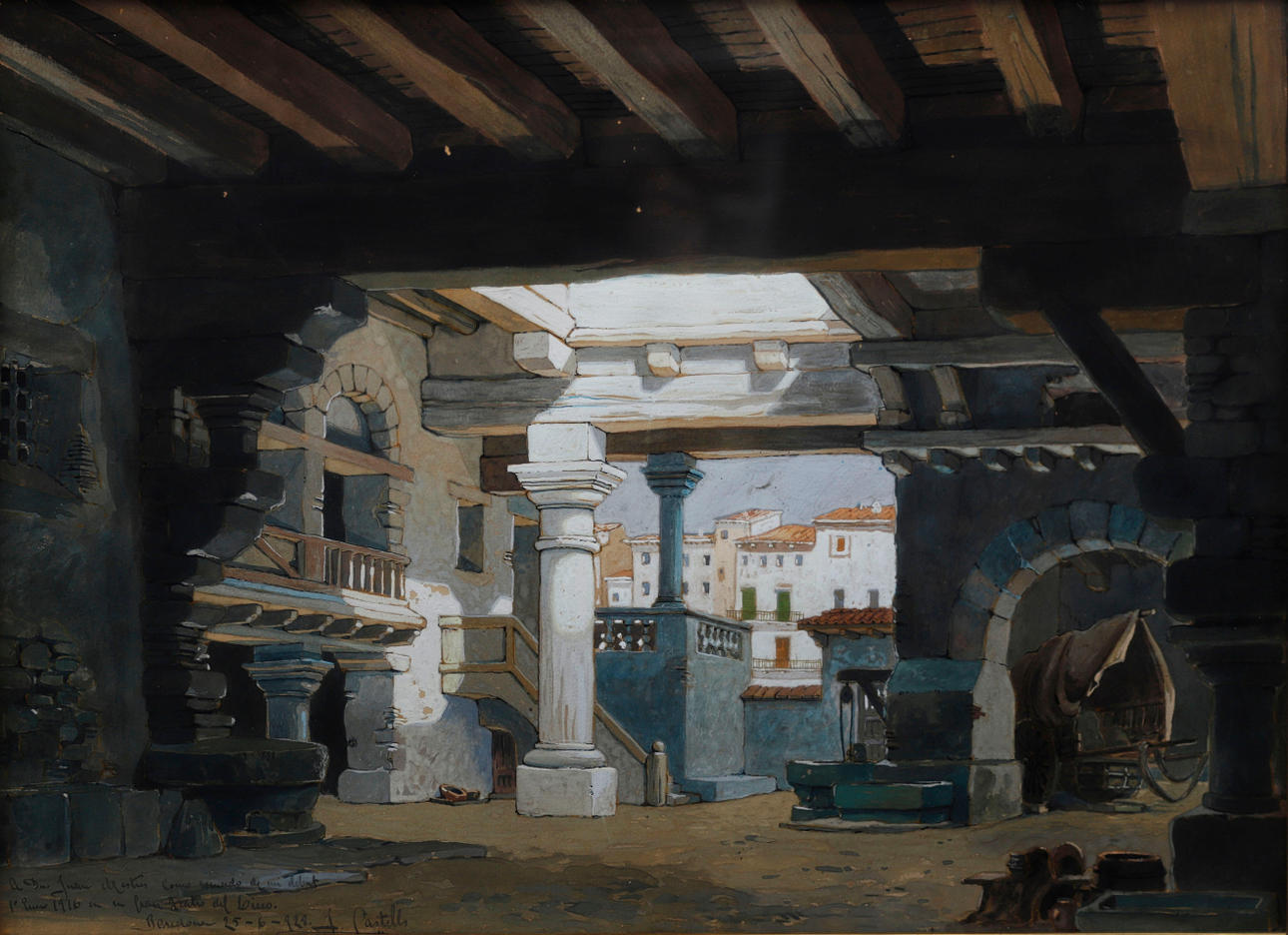 JOSÉ CASTELLS SUMALLA. Teateruppsättning.