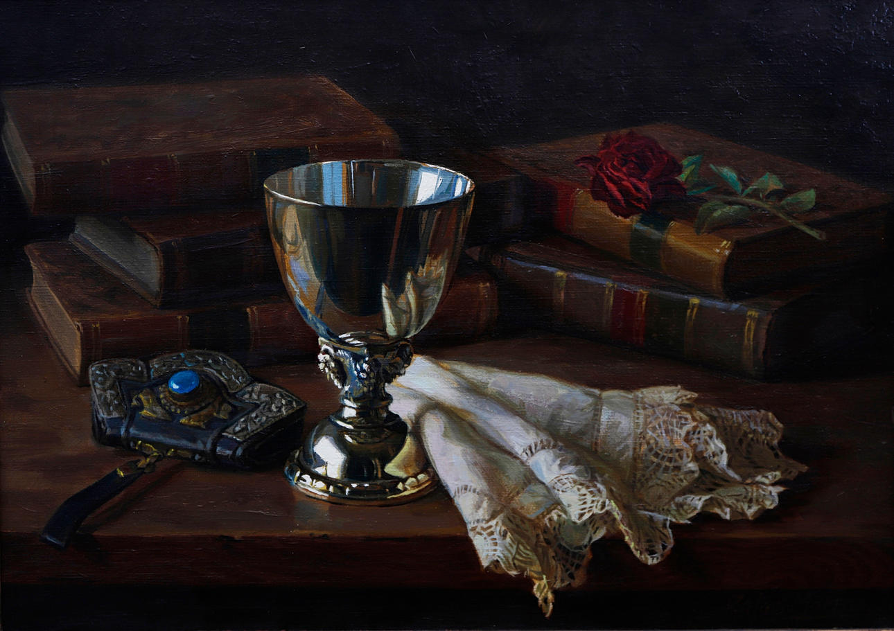 RAFAEL MORENO PECINO. Bodegón.